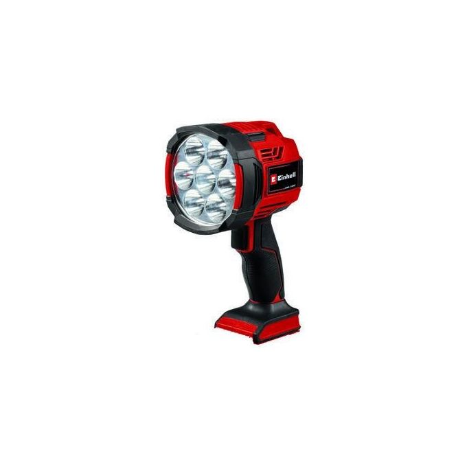 Einhell 4514145 Power X-Change Lampada a batteria 2500 lm 18 V 6500 K colore Nero Rosso
