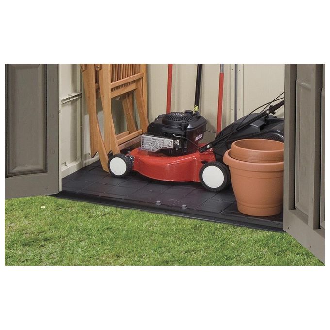 Keter Casetta da Giardino Factor 8X8 in Resina 256,5x255x243h Beige