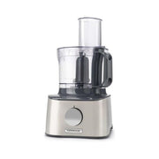 Kenwood FDM304SS MultiPro Compact Robot da cucina multifunzione 800 W ciotola 2,1 L frullatore 1,2 L 2 velocita' Pulse colore Metallico