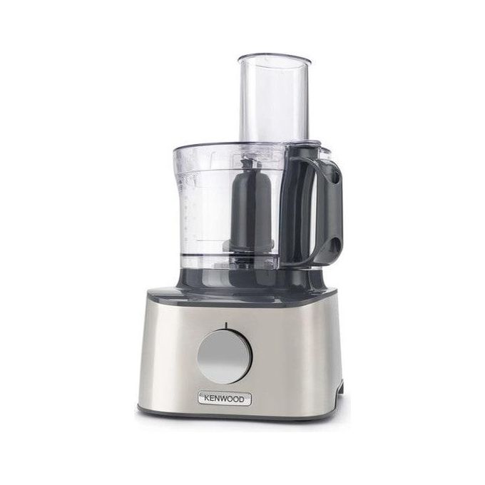 Kenwood FDM304SS MultiPro Compact Robot da cucina multifunzione 800 W ciotola 2,1 L frullatore 1,2 L 2 velocita' Pulse colore Metallico