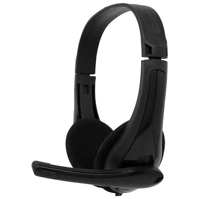 Empire Media DESK-930 Cuffie PC con Microfono Cablate Jack 3.5 mm Circumaurali 110 dB 20 20000 Hz colore Nero