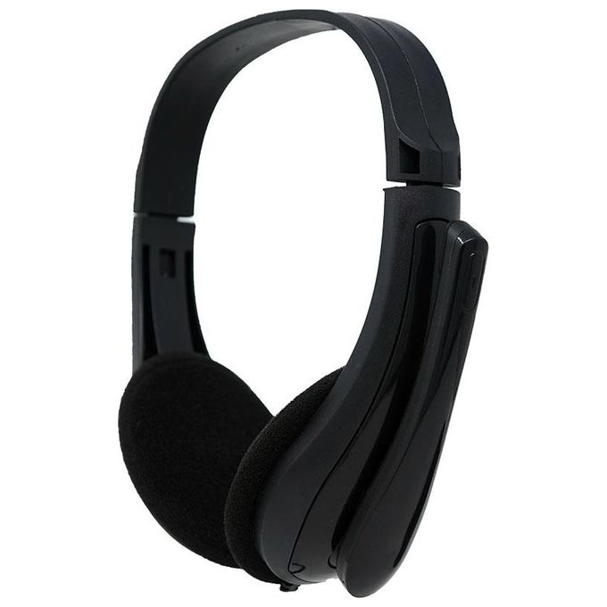 Empire Media DESK-930 Cuffie PC con Microfono Cablate Jack 3.5 mm Circumaurali 110 dB 20 20000 Hz colore Nero
