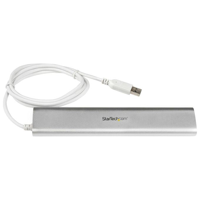 Startech Hub USB 3.0 a 7 porte compatto con cavo integrato
