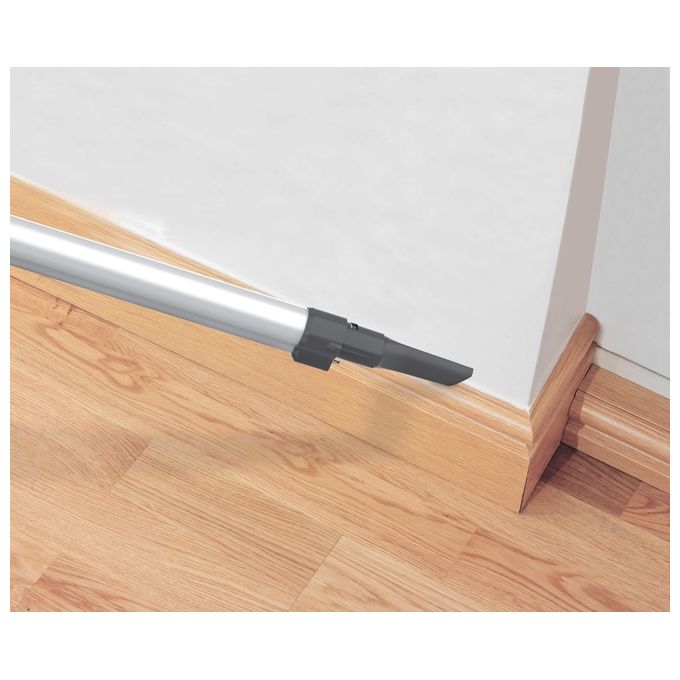 Hoover HF122RH 011 H-Free 100 Aspirapolvere Scopa Senza Filo Ciclonica Senza Sacchetto 0.9 L 170 W autonomia 40 min colore Argento Rosso