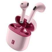 Cellularline BTTWSSMARTR Style Color Auricolari TWS Bluetooth 5.3 In-ear Microfono Integrato 24h colore Rosso