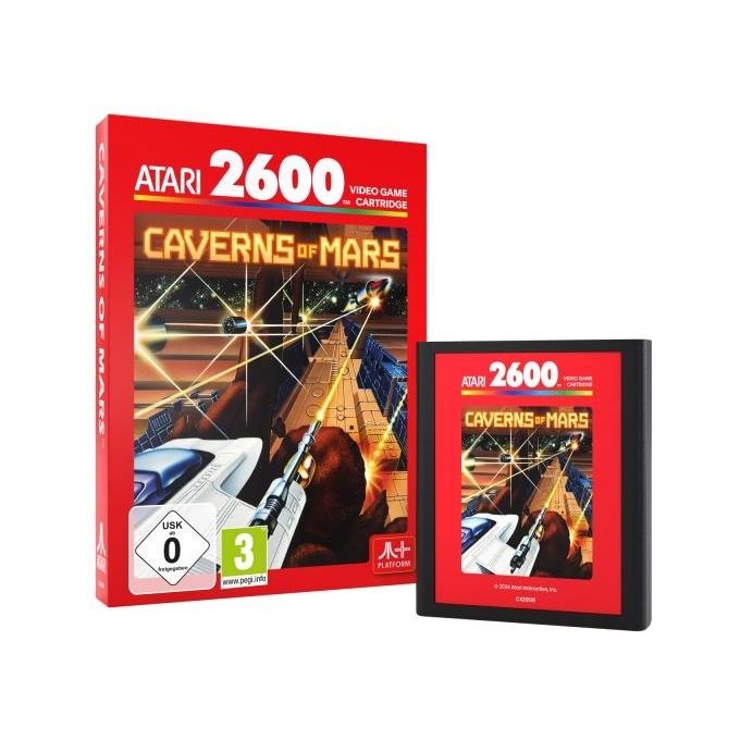 PLAION CAVERNSSP Caverns of Mars Videogioco per Atari 2600 Lingua Italiana Supporto Fisico colore Nero