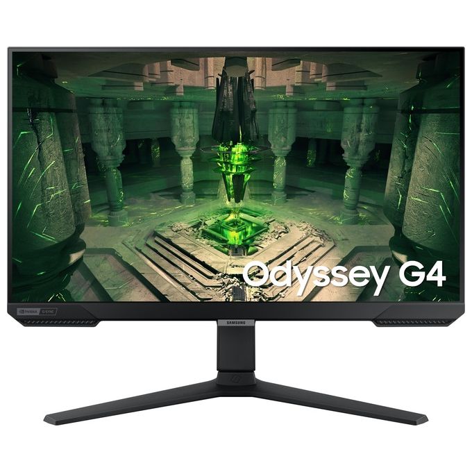 Samsung S25BG400 Odyssey G4 Monitor Gaming 25'' Full HD IPS 240 Hz 1 ms FreeSync G-Sync Flicker Free HAS Pivot colore Nero