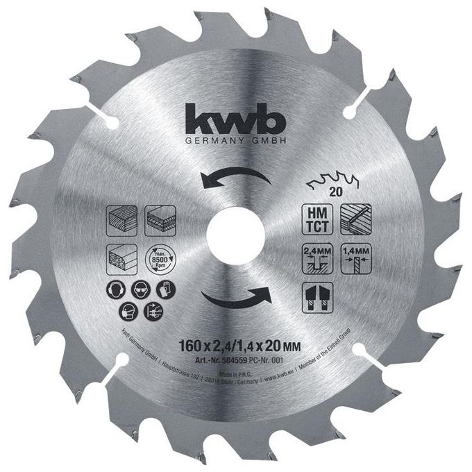 Kwb Lama Per Sega Circolare 190Mm