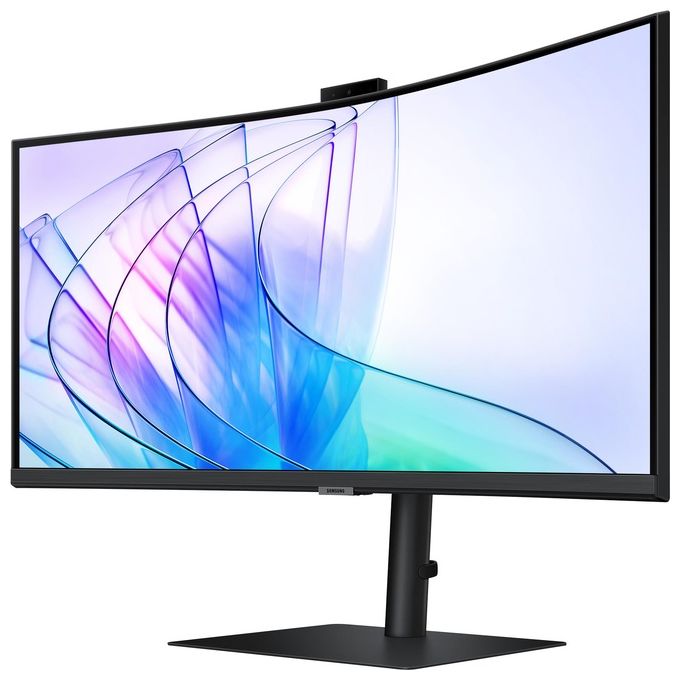 Samsung LS34C652VAUXEN ViewFinity S65VC Monitor PC 34'' UltraWide QHD VA Curvo 100Hz 5ms HDR10 FreeSync colore Nero