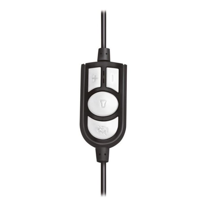 VulTech Cuffie con Microfono con Archetto Regolabile con Filo Usb