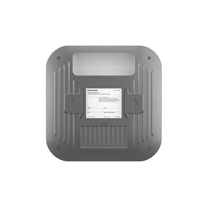 NETGEAR WAX620-100EUS WAX620 Access Point WiFi 6 AX3600 Dual Band con Supporto Power over Ethernet PoE Porta Ethernet 2,5G Gestione Remota Insight colore Bianco