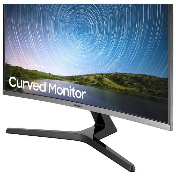 Samsung C27R500FHP Serie CR50 Monitor PC Curvo 27'' Full HD 1920x1080 VA 60Hz AMD FreeSync 1800R colore Grigio