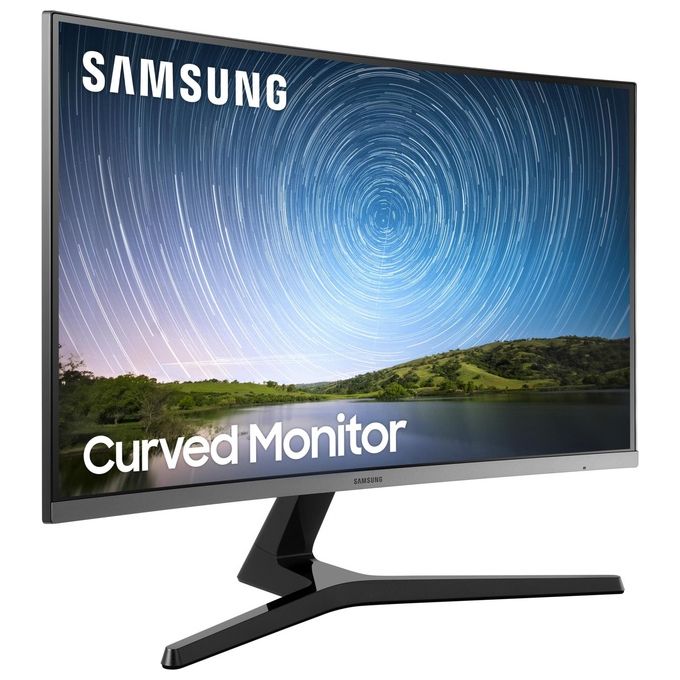 Samsung C27R500FHP Serie CR50 Monitor PC Curvo 27'' Full HD 1920x1080 VA 60Hz AMD FreeSync 1800R colore Grigio