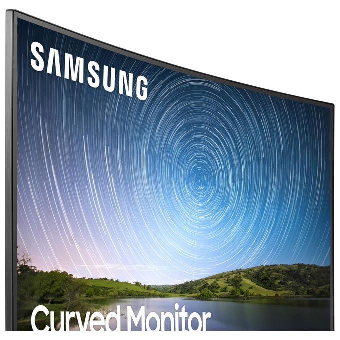 Samsung C27R500FHP Serie CR50 Monitor PC Curvo 27'' Full HD 1920x1080 VA 60Hz AMD FreeSync 1800R colore Grigio