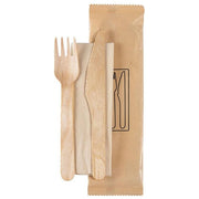 Duni KIT_ Posate Legno Cerato