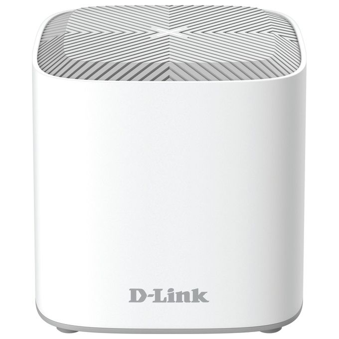 D-Link COVR-X1863 Sistema Wi-Fi 6 Mesh AX1800 Dual-Band 3-Pack fino a 600 mq 2 porte Gigabit WPA3 compatibile con Google Assistant e Alexa colore Bianco