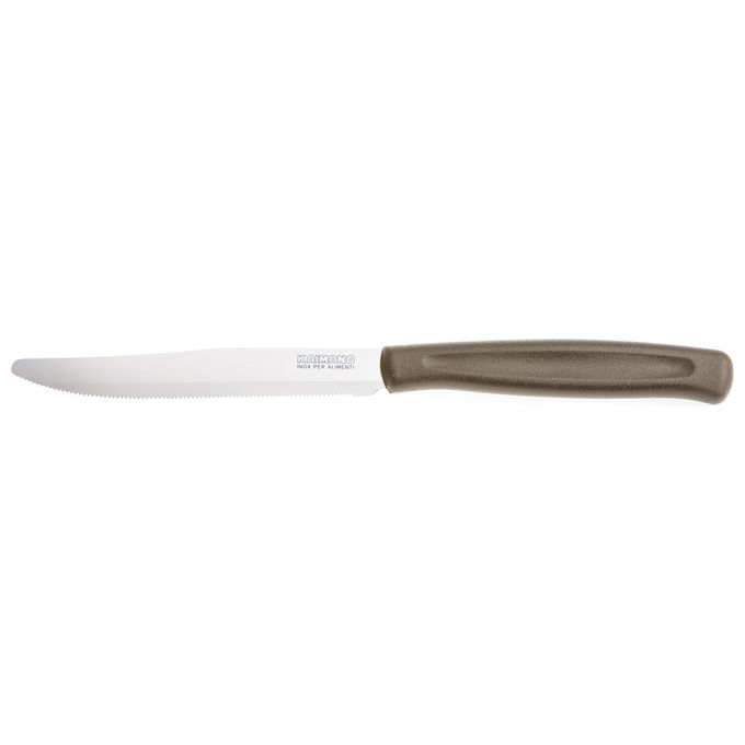 Kaimano Coltello da Bistecca Dinamik 6 Pezzi Marrone