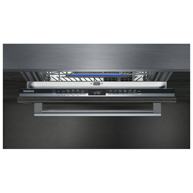 Siemens SN65ZX00AE iQ500 Lavastoviglie a Scomparsa Totale 13 coperti Classe C 44 dB Zeolite WiFi (82x60x55 cm) colore Nero