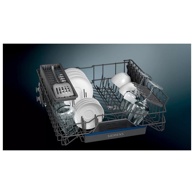 Siemens SN65ZX00AE iQ500 Lavastoviglie a Scomparsa Totale 13 coperti Classe C 44 dB Zeolite WiFi (82x60x55 cm) colore Nero