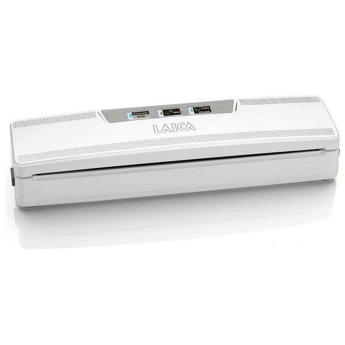 Laica VT3210 Macchina per Sottovuoto Automatica 600 mbar 90W Sacchetti 30 cm colore Bianco