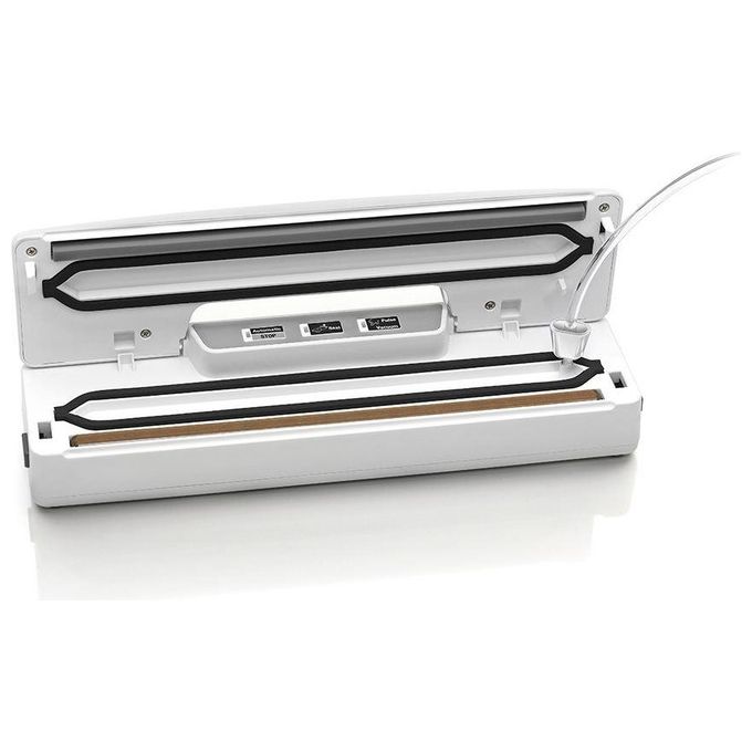 Laica VT3210 Macchina per Sottovuoto Automatica 600 mbar 90W Sacchetti 30 cm colore Bianco