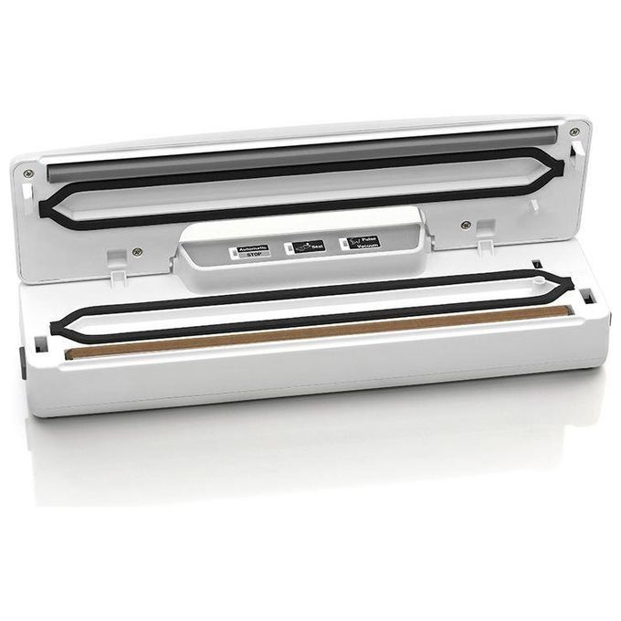 Laica VT3210 Macchina per Sottovuoto Automatica 600 mbar 90W Sacchetti 30 cm colore Bianco