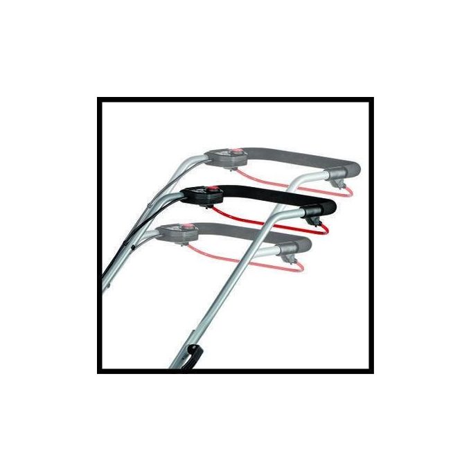 Einhell GE-CM 18-33 LI-SOLO Power X-Change Tagliaerba a Batteria 18V Brushless 33 cm 200 m² 30 L senza batteria colore Nero Rosso