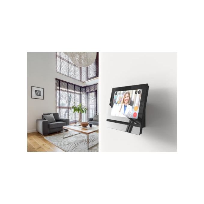 2N 91378803 Scatola di installazione a superficie per videocitofono 2N Indoor Compact e Indoor View colore Nero