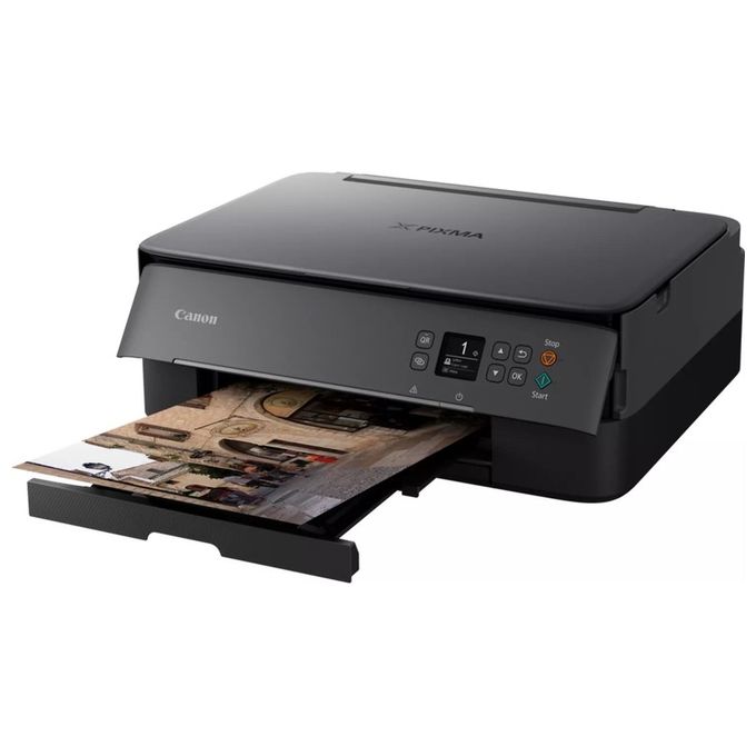 Canon 4462C086 PIXMA TS5350i Stampante Multifunzione Inkjet A4 4800x1200 DPI Wi-Fi Display OLED Stampa Fronte Retro colore Nero