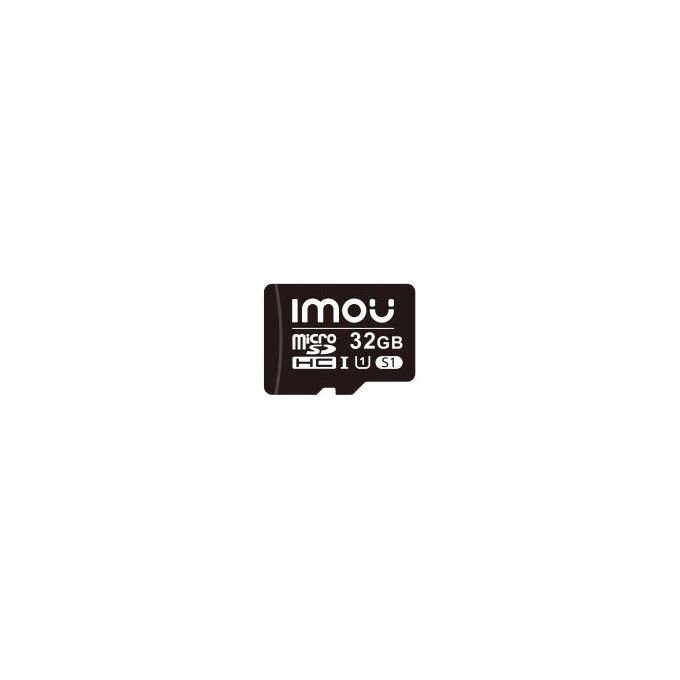 Imou ST2-32-S1 Scheda MicroSD 32 GB Classe 10 UHS-I U1 V10 Lettura 95 MB-s Scrittura 25 MB-s colore Nero