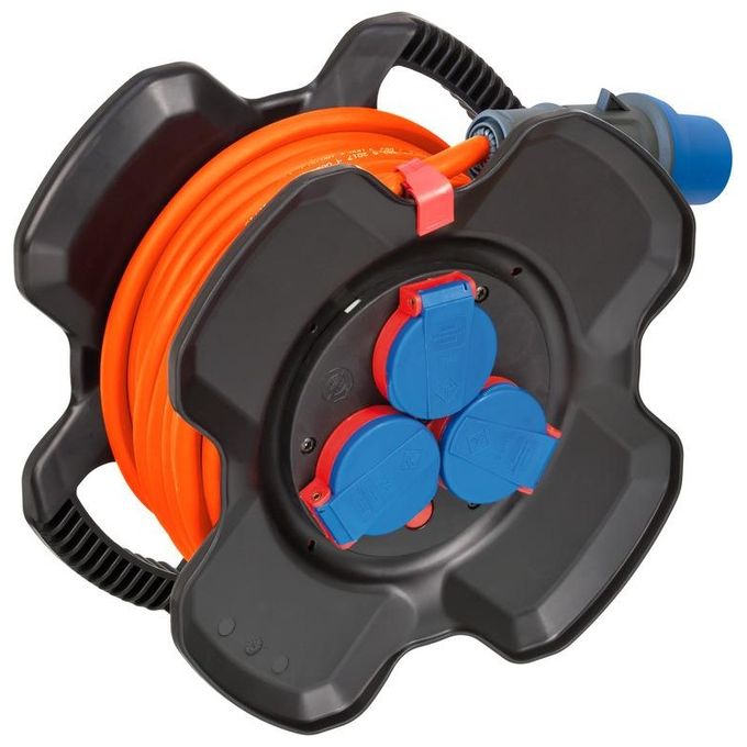 Brennenstuhl Avvolgicavo CEE X-Gum con Cavo da 10mt