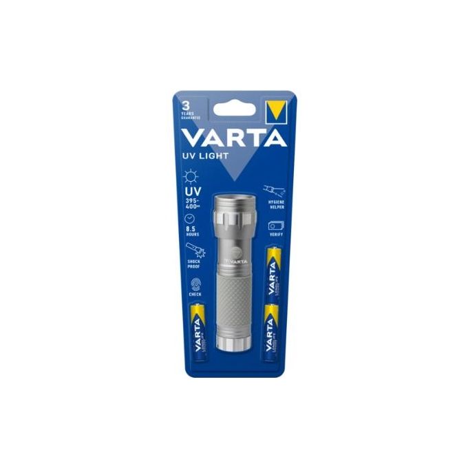 Varta Torcia UV-Light con 3xAAA Batterie