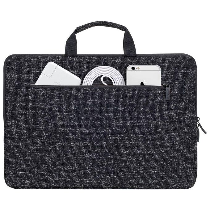 Rivacase Custodia per Laptop 13.3'' con Manici Nero