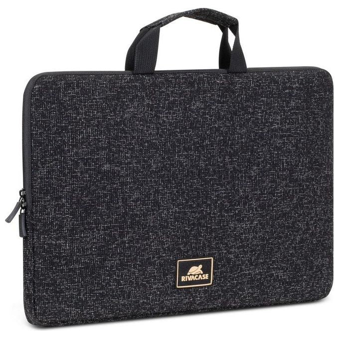 Rivacase Custodia per Laptop 13.3'' con Manici Nero