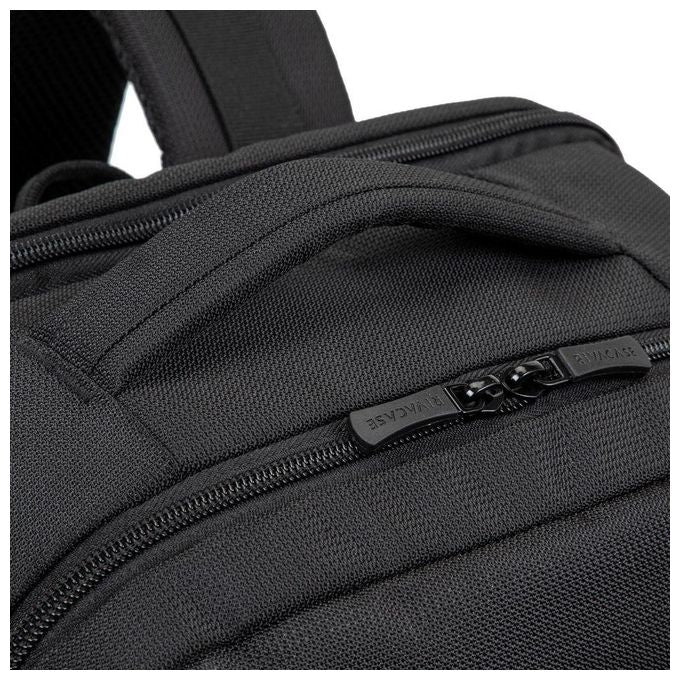 Rivacase 8461 Travel Eco Zaino per Notebook 17.3'' RPET Scomparto Tablet Tracolla Imbottita colore Nero