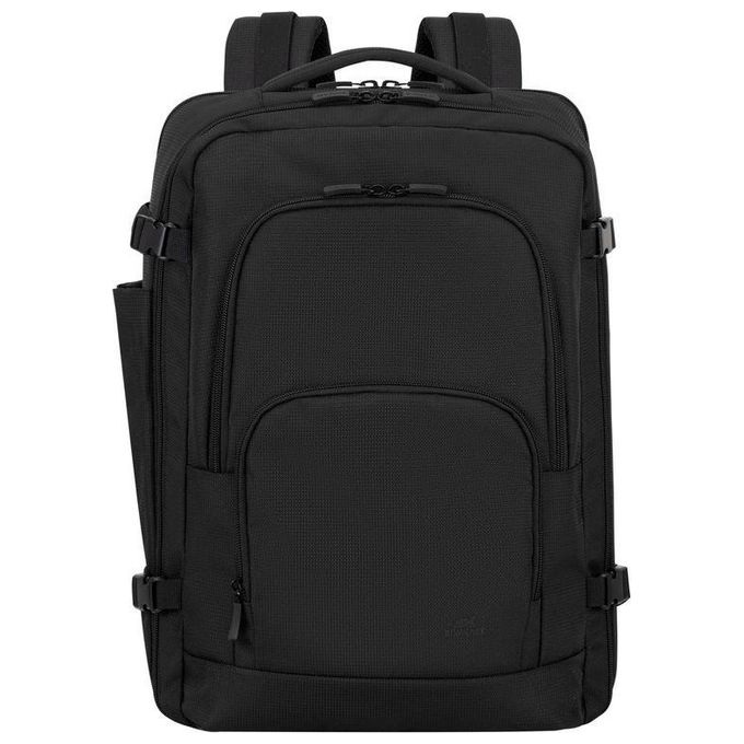 Rivacase 8461 Travel Eco Zaino per Notebook 17.3'' RPET Scomparto Tablet Tracolla Imbottita colore Nero