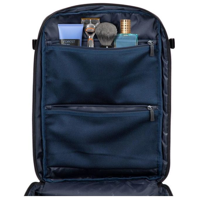 Rivacase 8461 Travel Eco Zaino per Notebook 17.3'' RPET Scomparto Tablet Tracolla Imbottita colore Nero