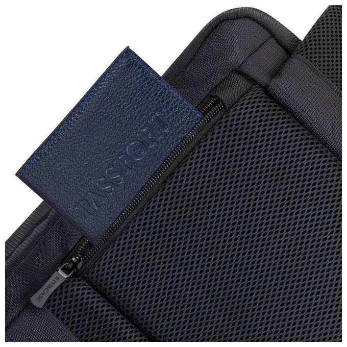Rivacase 8461 Travel Eco Zaino per Notebook 17.3'' RPET Scomparto Tablet Tracolla Imbottita colore Nero