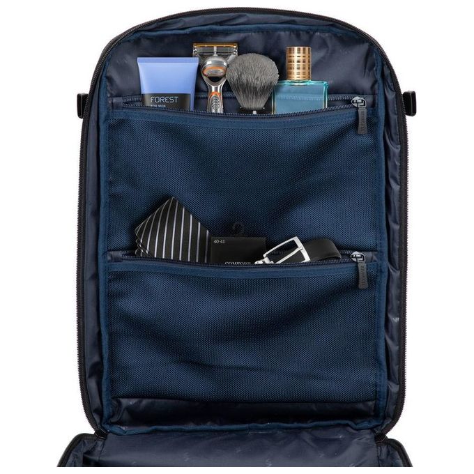 Rivacase 8461 Travel Eco Zaino per Notebook 17.3'' RPET Scomparto Tablet Tracolla Imbottita colore Nero