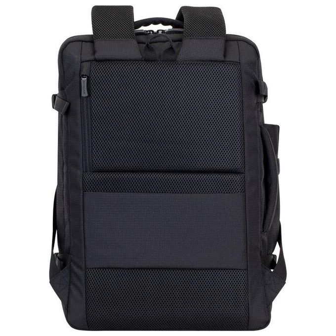 Rivacase 8461 Travel Eco Zaino per Notebook 17.3'' RPET Scomparto Tablet Tracolla Imbottita colore Nero