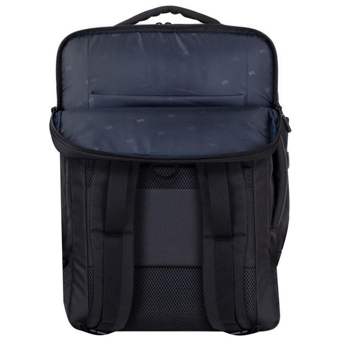 Rivacase 8461 Travel Eco Zaino per Notebook 17.3'' RPET Scomparto Tablet Tracolla Imbottita colore Nero