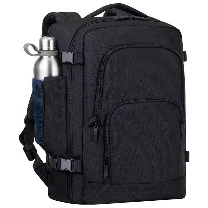 Rivacase 8461 Travel Eco Zaino per Notebook 17.3'' RPET Scomparto Tablet Tracolla Imbottita colore Nero
