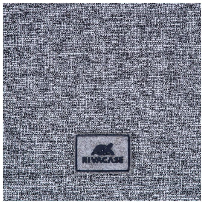 Rivacase Custodia per Laptop 13.3'' con Manici Grigio Chiaro