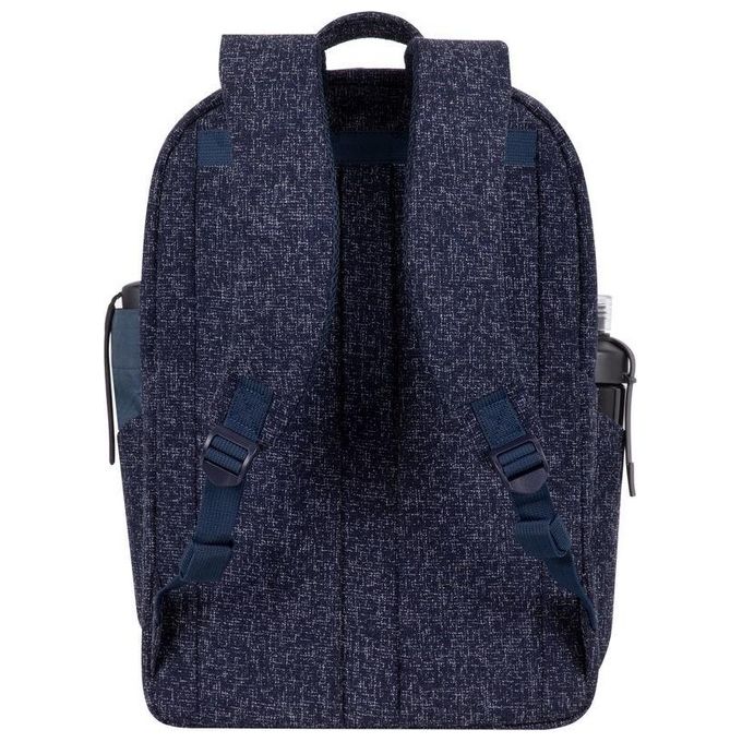 Rivacase 7962 Zaino per Laptop Compatibile fino a 15.6'' con Scomparto Tablet e Tasca Laterale colore Blu Scuro