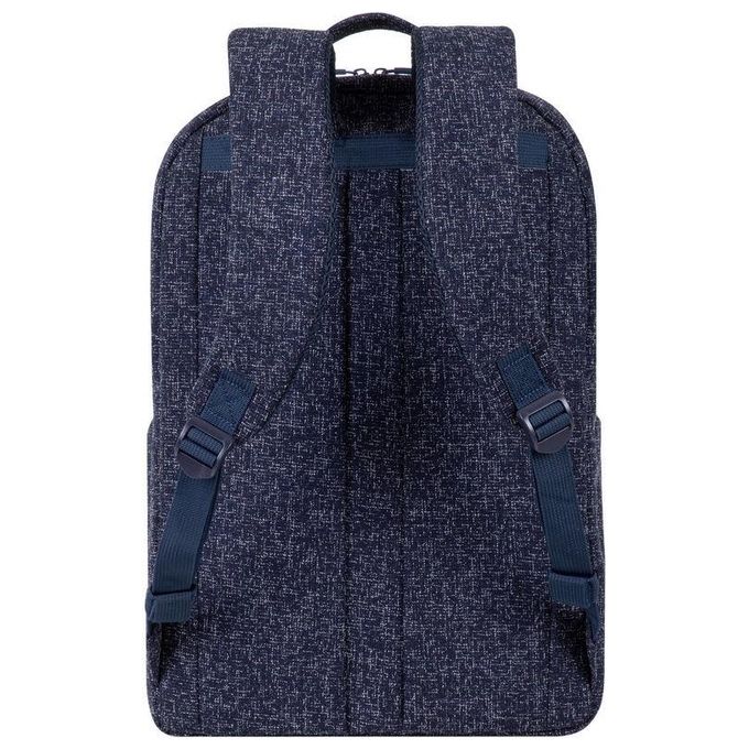 Rivacase 7962 Zaino per Laptop Compatibile fino a 15.6'' con Scomparto Tablet e Tasca Laterale colore Blu Scuro