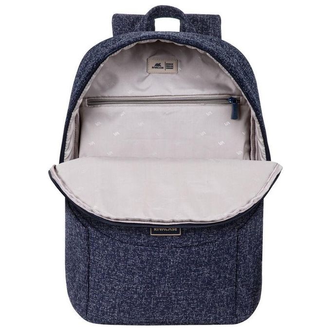 Rivacase 7962 Zaino per Laptop Compatibile fino a 15.6'' con Scomparto Tablet e Tasca Laterale colore Blu Scuro
