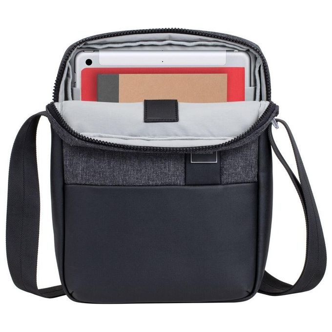 Rivacase 8811 Lantau Borsa a Tracolla per Tablet 11'' colore Nero Melange