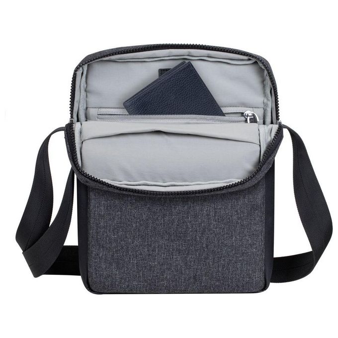 Rivacase 8811 Lantau Borsa a Tracolla per Tablet 11'' colore Nero Melange