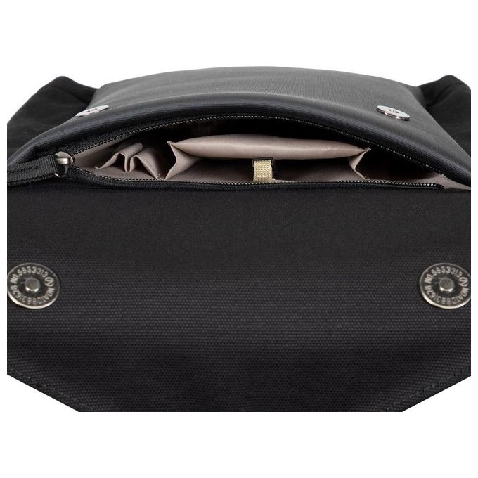 RivaCase 8524 Cardiff Zaino per Laptop fino a 14 Pollici con Scomparto Tablet fino a 10,5 Pollici Materiale Tela e Poliuretano colore Nero