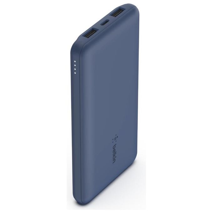 Belkin BPB011BTBL BOOST↑CHARGE Power Bank 10000 mAh 3 Porte 15 W colore Blu